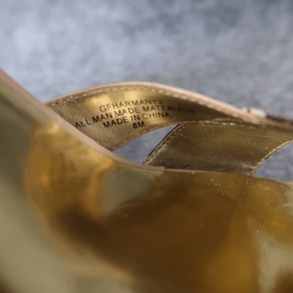 Guess Shoes Womens 8 Platform Heels Sandals Pumps Stiletto Fashion Buckle Strap - Picture 14 of 14